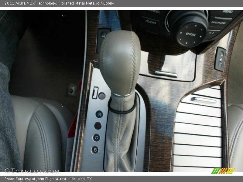 Polished Metal Metallic / Ebony 2011 Acura MDX Technology