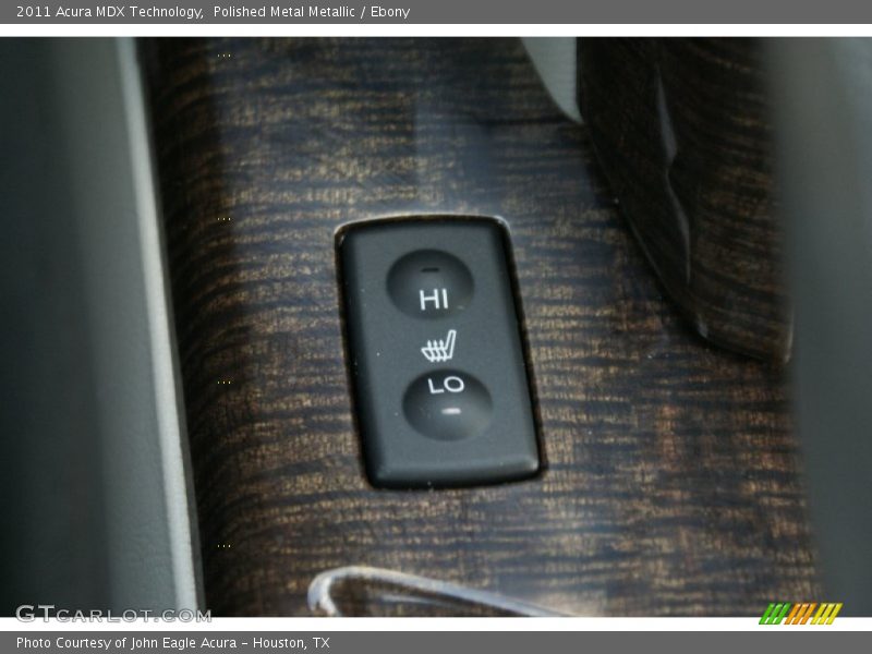 Polished Metal Metallic / Ebony 2011 Acura MDX Technology