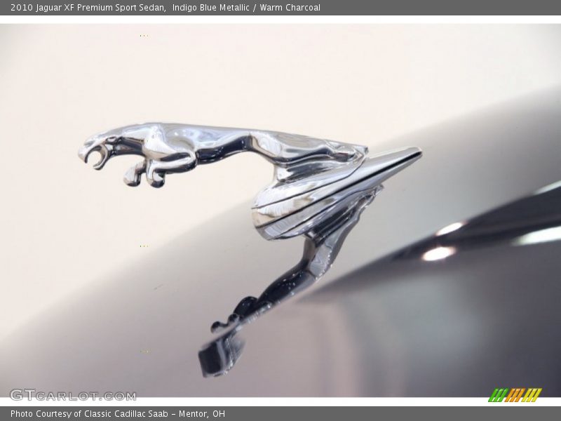 Indigo Blue Metallic / Warm Charcoal 2010 Jaguar XF Premium Sport Sedan