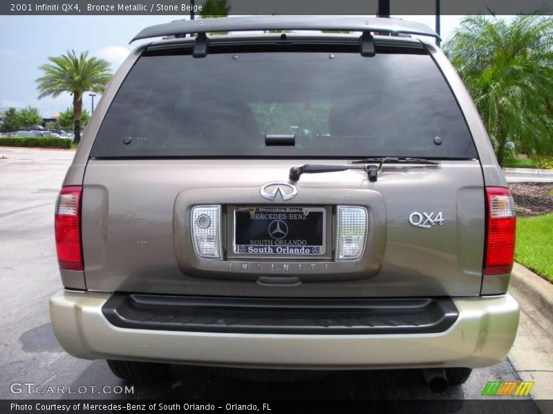 Bronze Metallic / Stone Beige 2001 Infiniti QX4