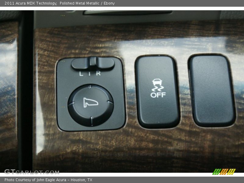 Polished Metal Metallic / Ebony 2011 Acura MDX Technology