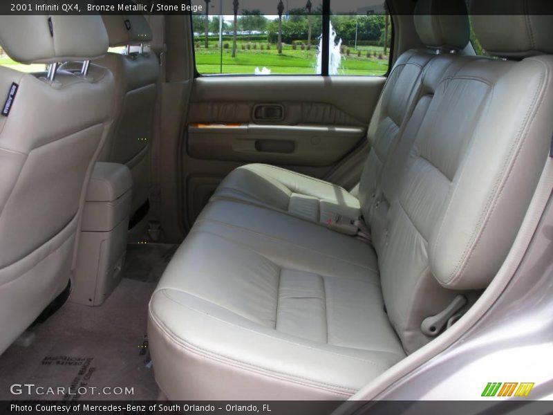 Bronze Metallic / Stone Beige 2001 Infiniti QX4