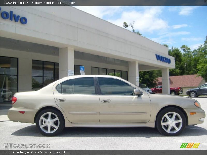 Golden Sand Metallic / Beige 2002 Infiniti I 35