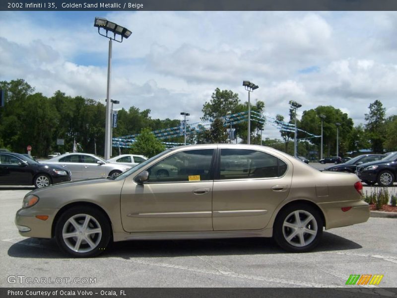 Golden Sand Metallic / Beige 2002 Infiniti I 35