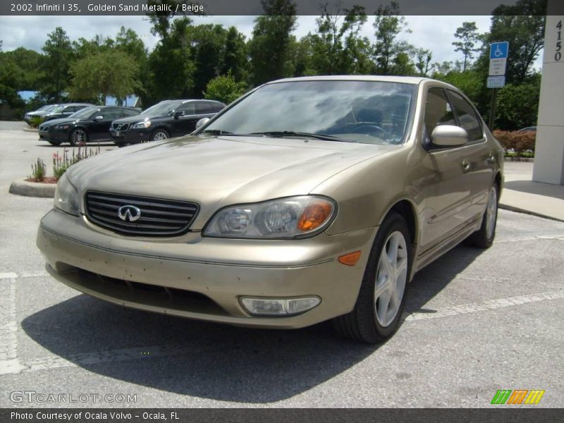 Golden Sand Metallic / Beige 2002 Infiniti I 35