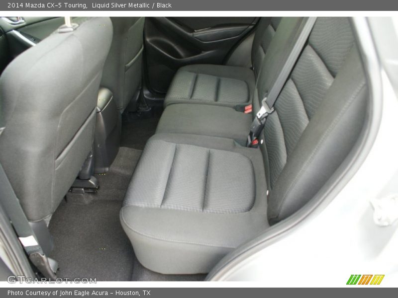 Liquid Silver Metallic / Black 2014 Mazda CX-5 Touring