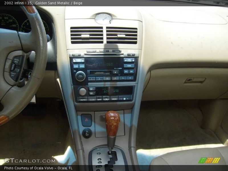 Golden Sand Metallic / Beige 2002 Infiniti I 35