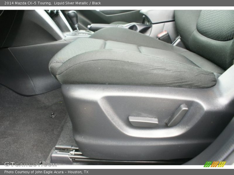 Liquid Silver Metallic / Black 2014 Mazda CX-5 Touring