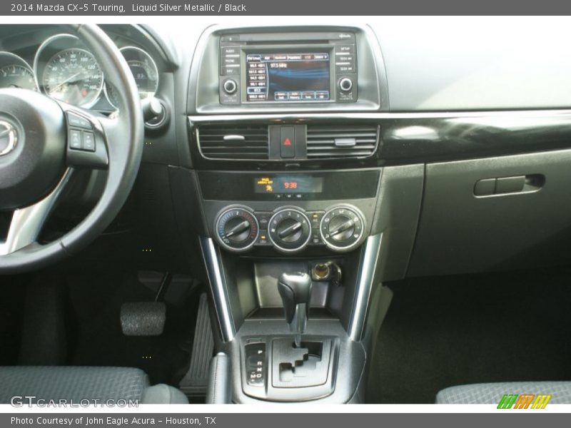 Liquid Silver Metallic / Black 2014 Mazda CX-5 Touring
