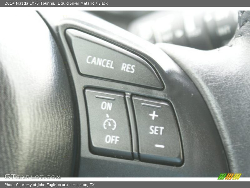 Liquid Silver Metallic / Black 2014 Mazda CX-5 Touring