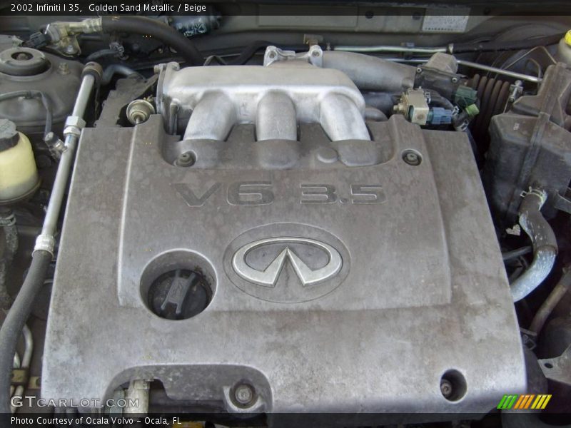 Golden Sand Metallic / Beige 2002 Infiniti I 35