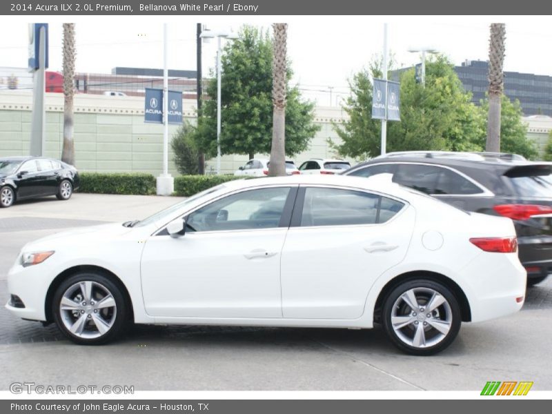Bellanova White Pearl / Ebony 2014 Acura ILX 2.0L Premium