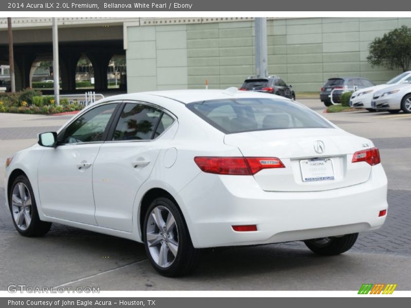 Bellanova White Pearl / Ebony 2014 Acura ILX 2.0L Premium