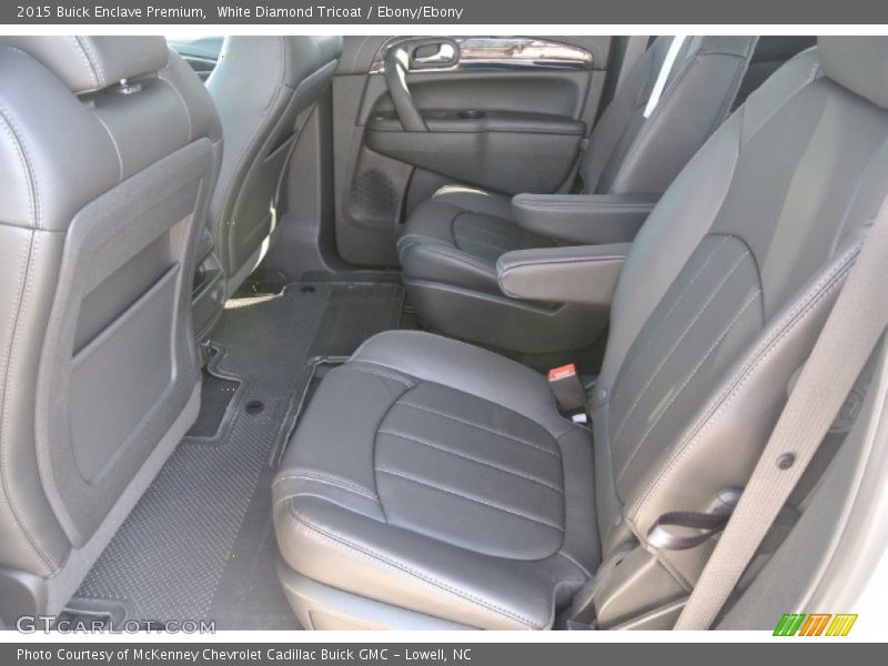 White Diamond Tricoat / Ebony/Ebony 2015 Buick Enclave Premium