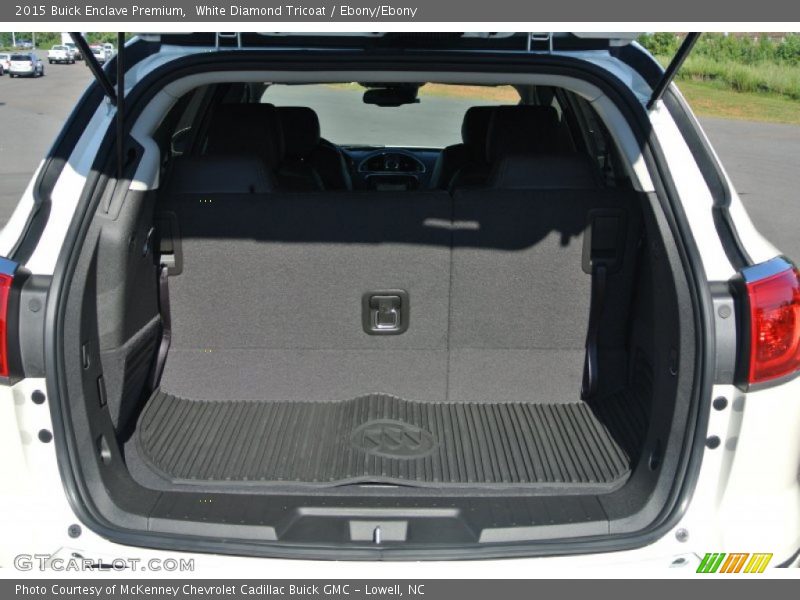 White Diamond Tricoat / Ebony/Ebony 2015 Buick Enclave Premium