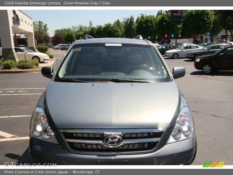 Green Meadow Gray / Gray 2008 Hyundai Entourage Limited