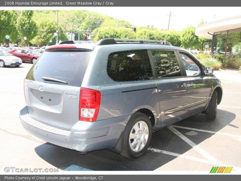 Green Meadow Gray / Gray 2008 Hyundai Entourage Limited