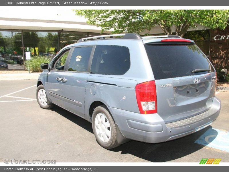 Green Meadow Gray / Gray 2008 Hyundai Entourage Limited
