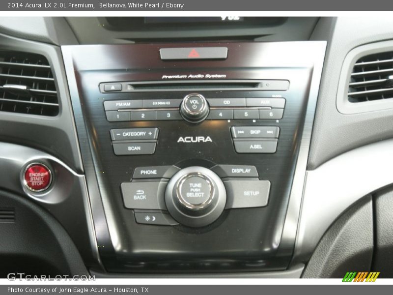 Bellanova White Pearl / Ebony 2014 Acura ILX 2.0L Premium
