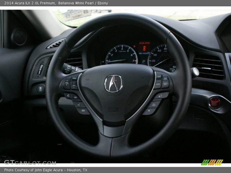 Bellanova White Pearl / Ebony 2014 Acura ILX 2.0L Premium