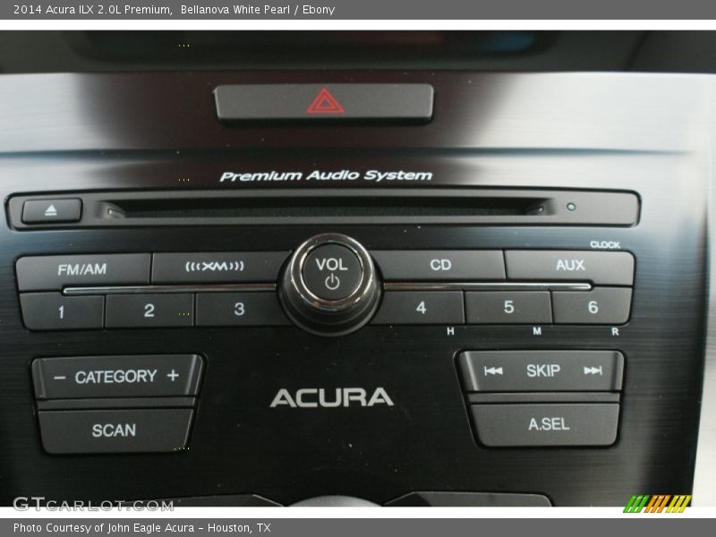 Bellanova White Pearl / Ebony 2014 Acura ILX 2.0L Premium