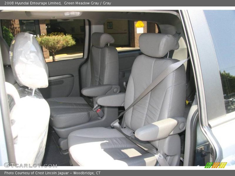 Green Meadow Gray / Gray 2008 Hyundai Entourage Limited