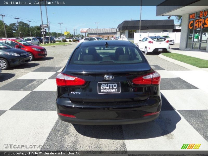 Aurora Black / Black 2014 Kia Forte LX