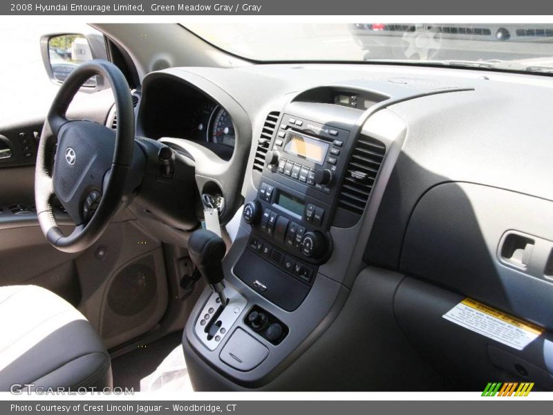 Green Meadow Gray / Gray 2008 Hyundai Entourage Limited