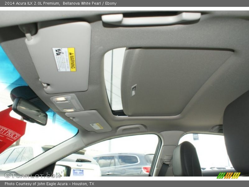 Bellanova White Pearl / Ebony 2014 Acura ILX 2.0L Premium