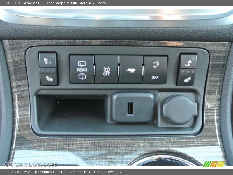 Controls of 2015 Acadia SLT