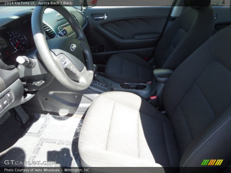 Aurora Black / Black 2014 Kia Forte LX