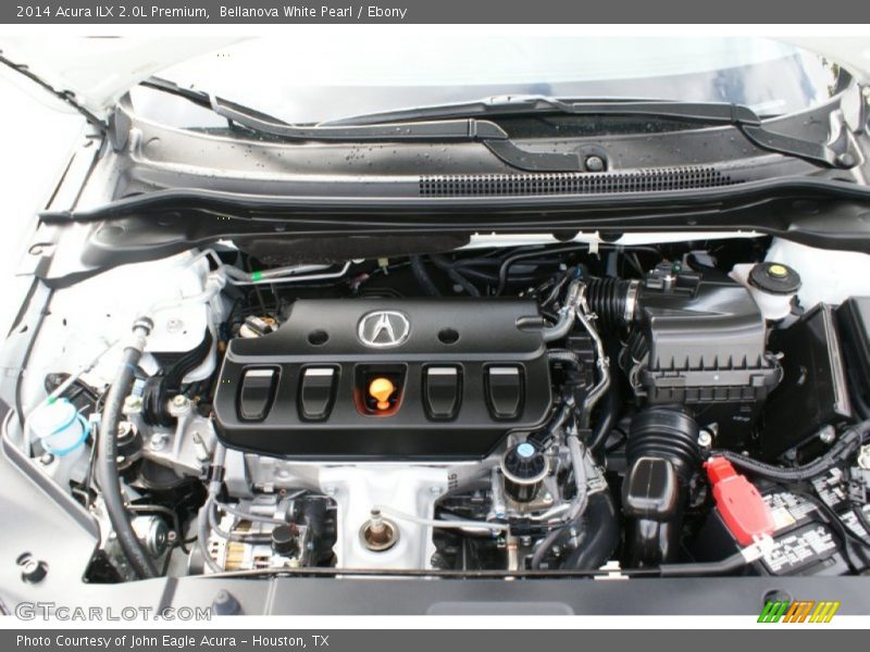 Bellanova White Pearl / Ebony 2014 Acura ILX 2.0L Premium