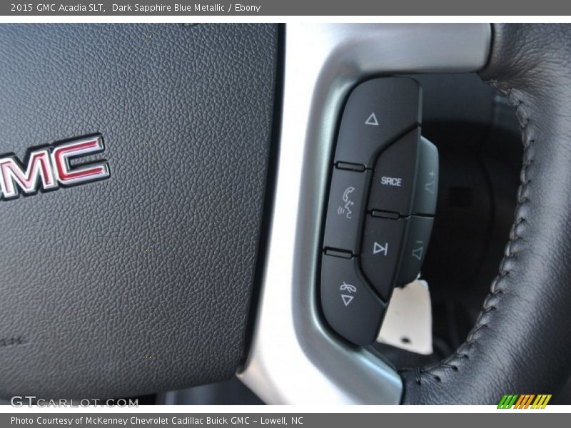 Dark Sapphire Blue Metallic / Ebony 2015 GMC Acadia SLT