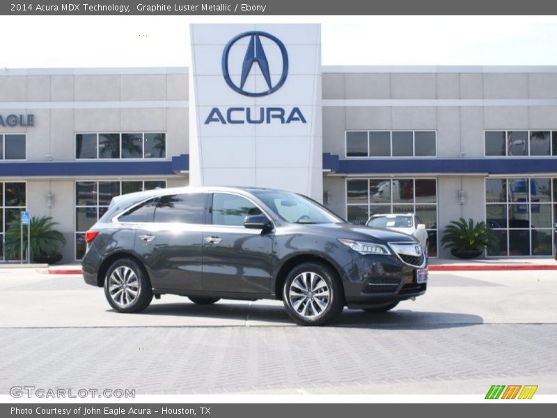 Graphite Luster Metallic / Ebony 2014 Acura MDX Technology