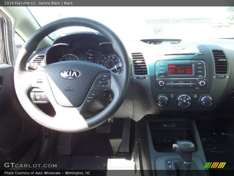Aurora Black / Black 2014 Kia Forte LX