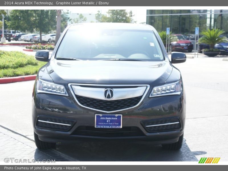 Graphite Luster Metallic / Ebony 2014 Acura MDX Technology