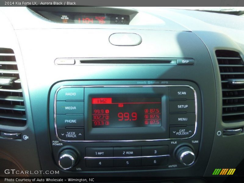 Aurora Black / Black 2014 Kia Forte LX