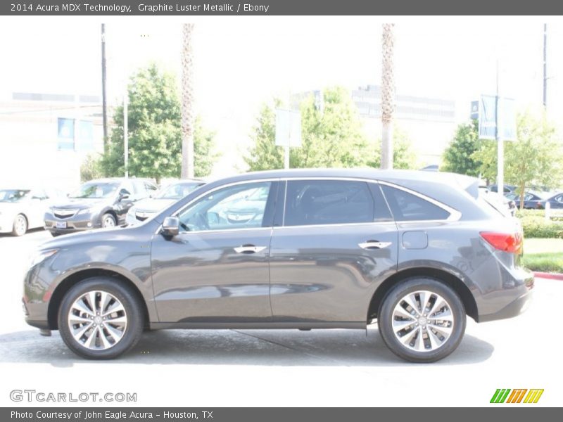 Graphite Luster Metallic / Ebony 2014 Acura MDX Technology