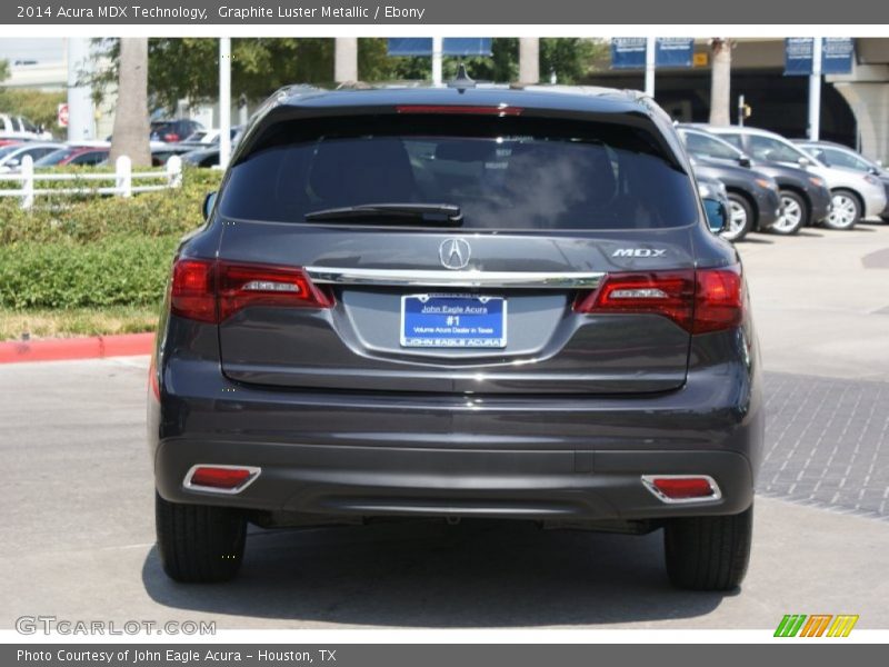 Graphite Luster Metallic / Ebony 2014 Acura MDX Technology