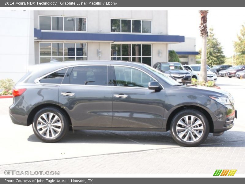 Graphite Luster Metallic / Ebony 2014 Acura MDX Technology
