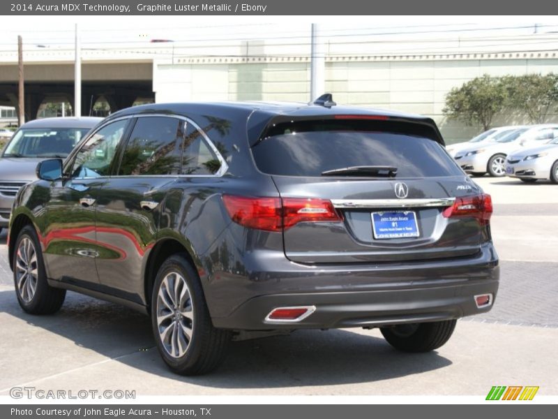 Graphite Luster Metallic / Ebony 2014 Acura MDX Technology