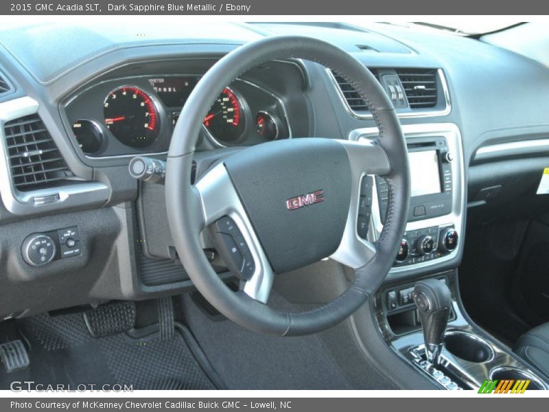 Dashboard of 2015 Acadia SLT