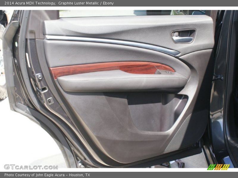 Graphite Luster Metallic / Ebony 2014 Acura MDX Technology