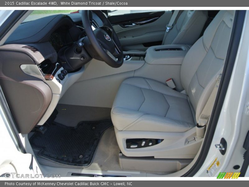 White Diamond Tricoat / Shale/Cocoa 2015 Cadillac Escalade 4WD