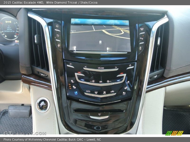 White Diamond Tricoat / Shale/Cocoa 2015 Cadillac Escalade 4WD