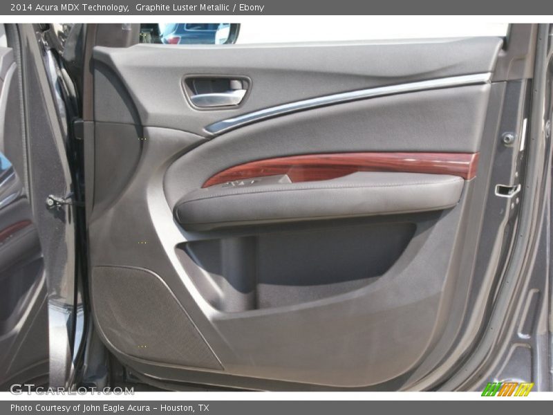 Graphite Luster Metallic / Ebony 2014 Acura MDX Technology