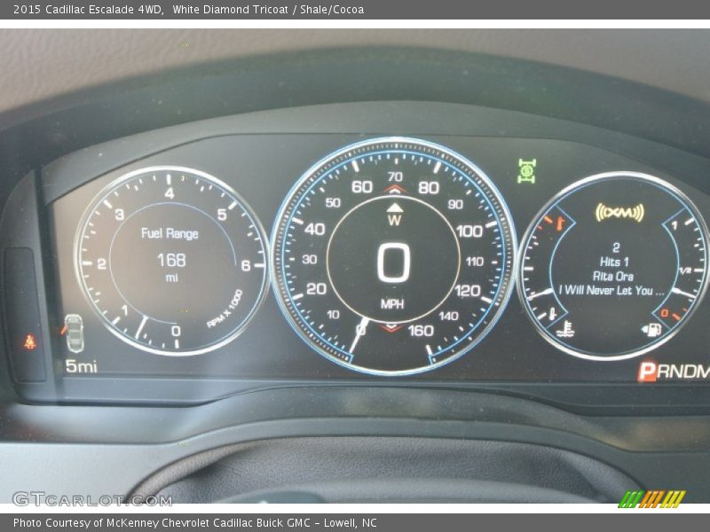  2015 Escalade 4WD 4WD Gauges