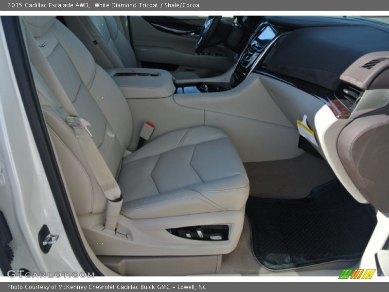 White Diamond Tricoat / Shale/Cocoa 2015 Cadillac Escalade 4WD