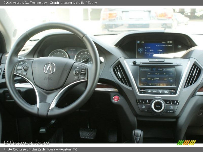Graphite Luster Metallic / Ebony 2014 Acura MDX Technology