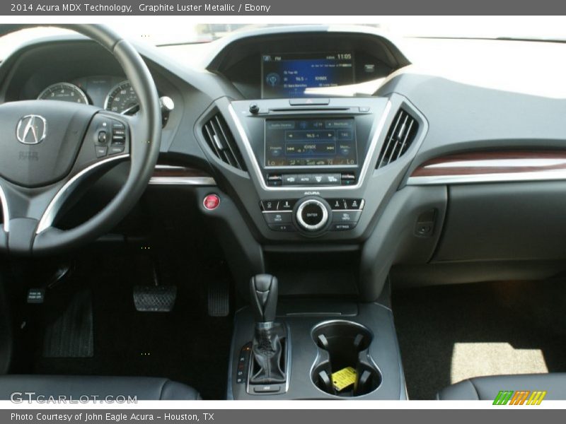Graphite Luster Metallic / Ebony 2014 Acura MDX Technology